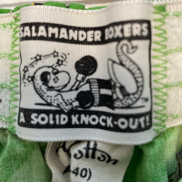 Salamander Boxers golf theme sz L unisex - Picture 4 of 7